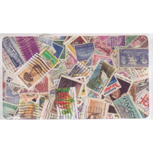 100 USA All Different Stamps