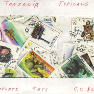 98 Tanzania stamps(14 sets)