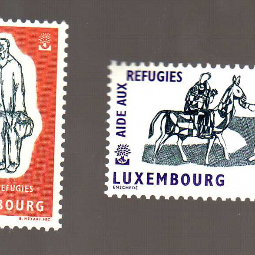 Luxembourg #357-8 MNH