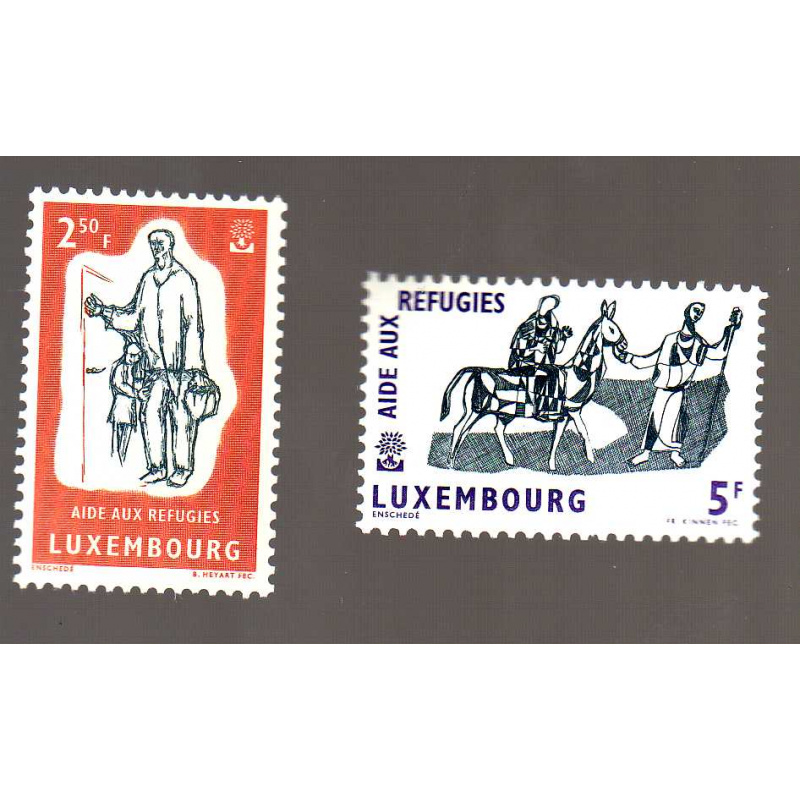 Luxembourg #357-8 MNH