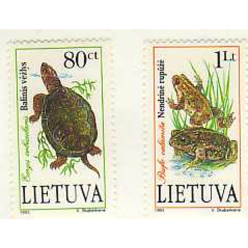 Lithuania #473-74 MNH