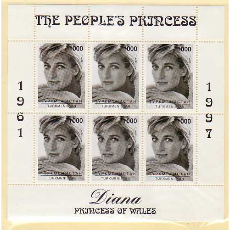 Princess Diana #1001-2 MNH