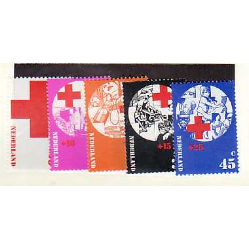 Netherlands #502+B485-88