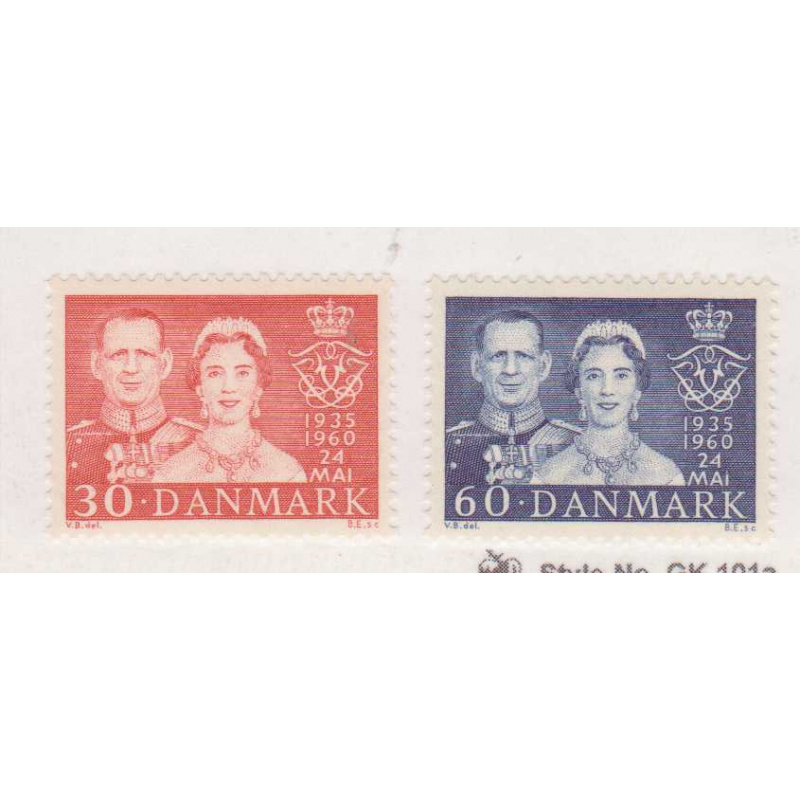 Denmark #374-75
