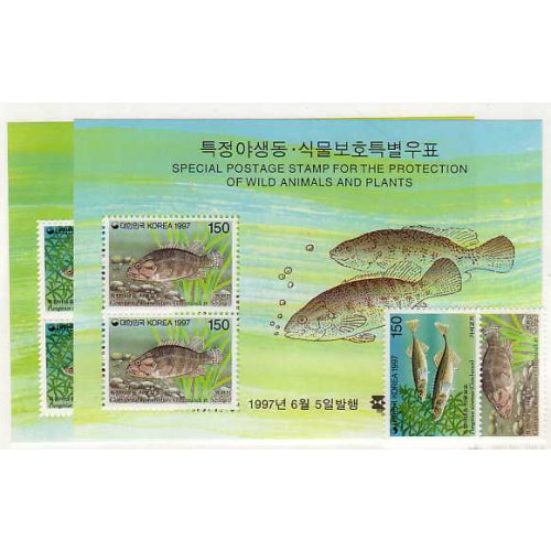 Korea #1905-06+1905a-06a