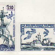 French S. Antarctic #84-85