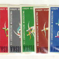 Poland #1079-86 Imperf