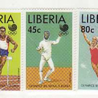 Liberia #1091-95