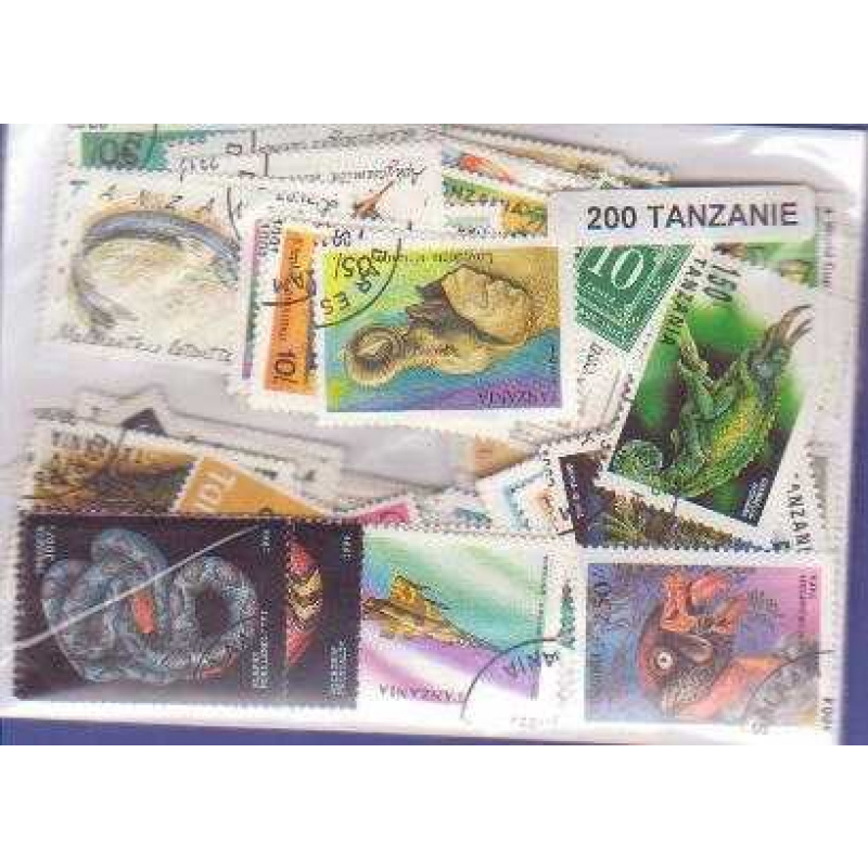 500 Tanzania all diff. stamps