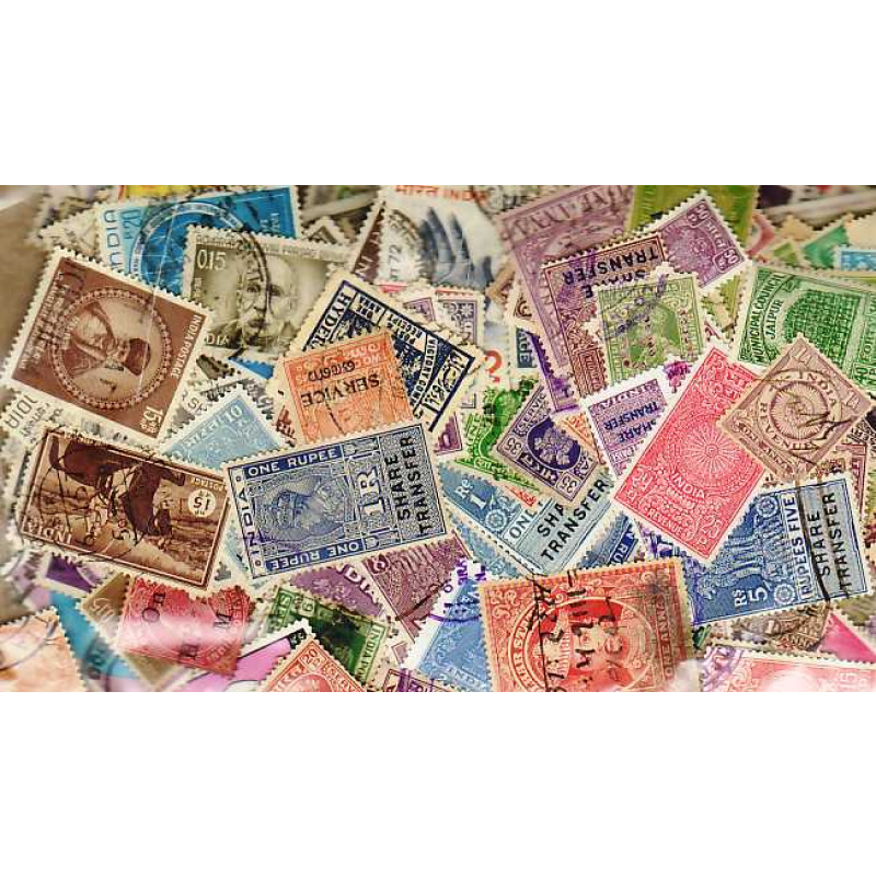 650 India Stamps