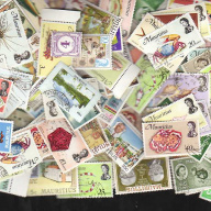 100 Mauritus stamps