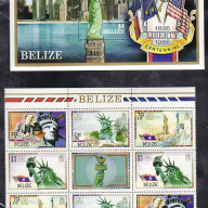 Belize #817-18(x2)+ 1 of 819