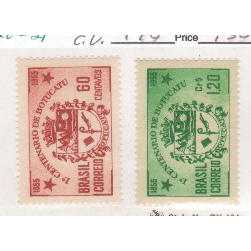 Brazil #820-21
