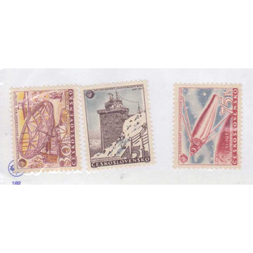 Czechoslovakia #836-38
