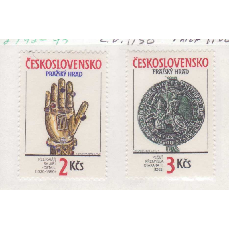 Czechoslovakia #2792-93