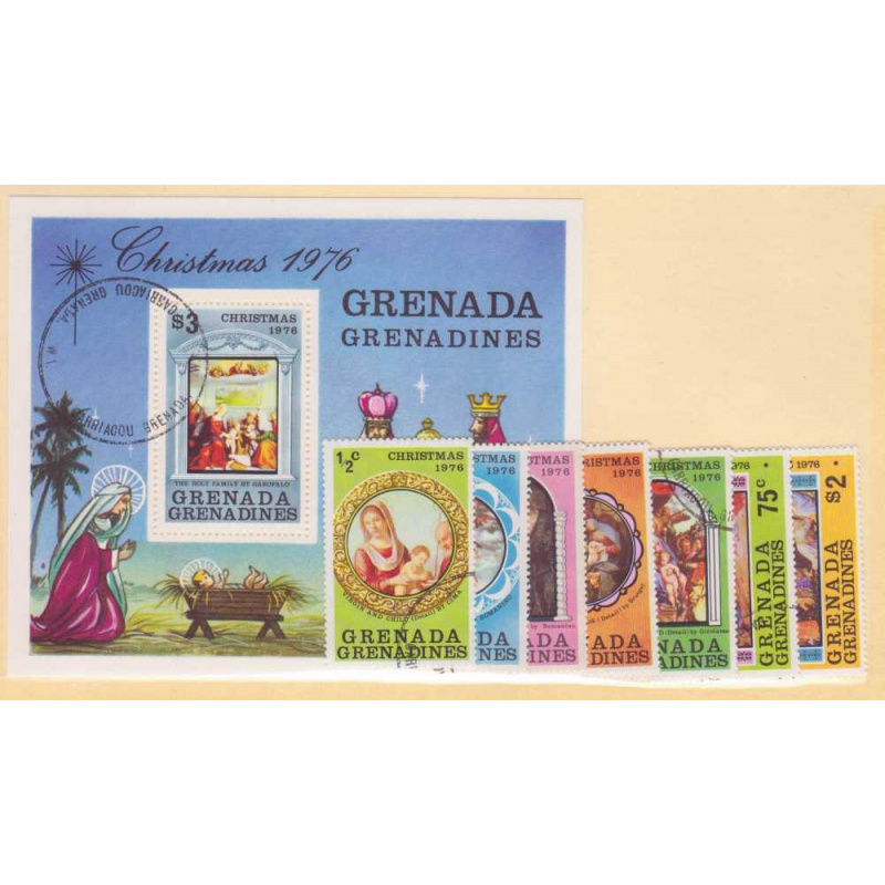Grenada-Grenadines #197-204