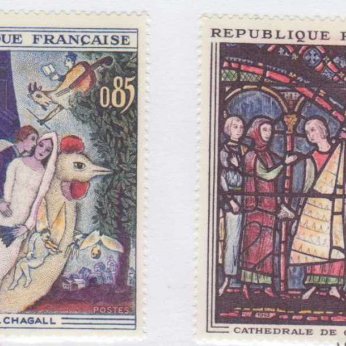 France #1076-77