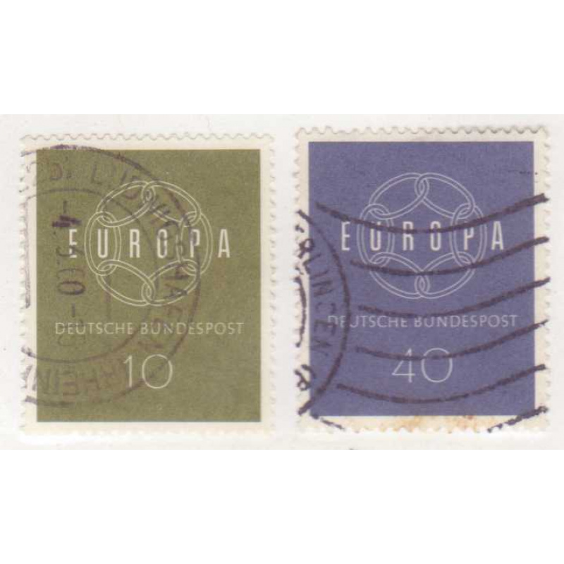 Germany #805-6 used