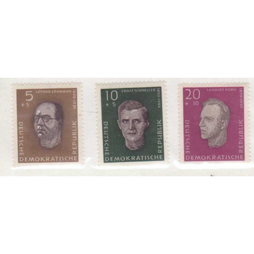 Germany DDR #B55-57