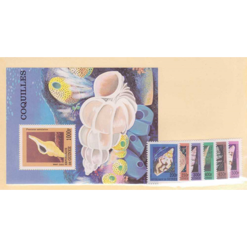 Guinea 1998 Issues Seashells