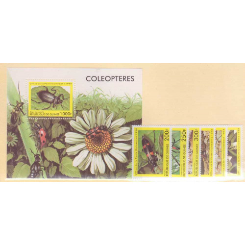 Guinea 1998 Issues Insects