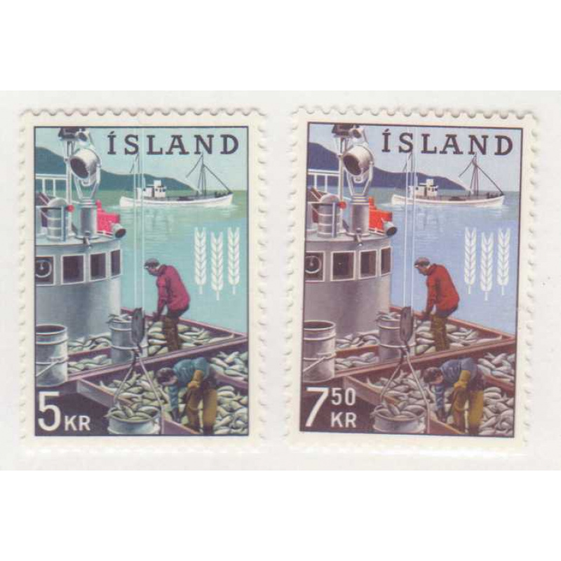 Iceland #354-5