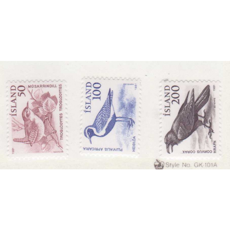 Iceland #543-45