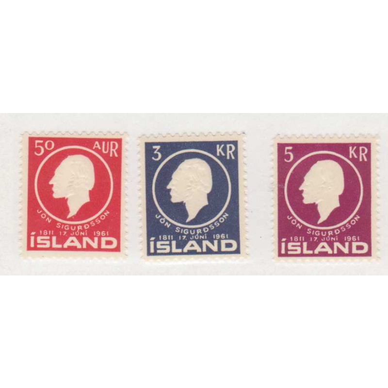 Iceland #335-37