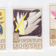 Liechtenstein #1036-38