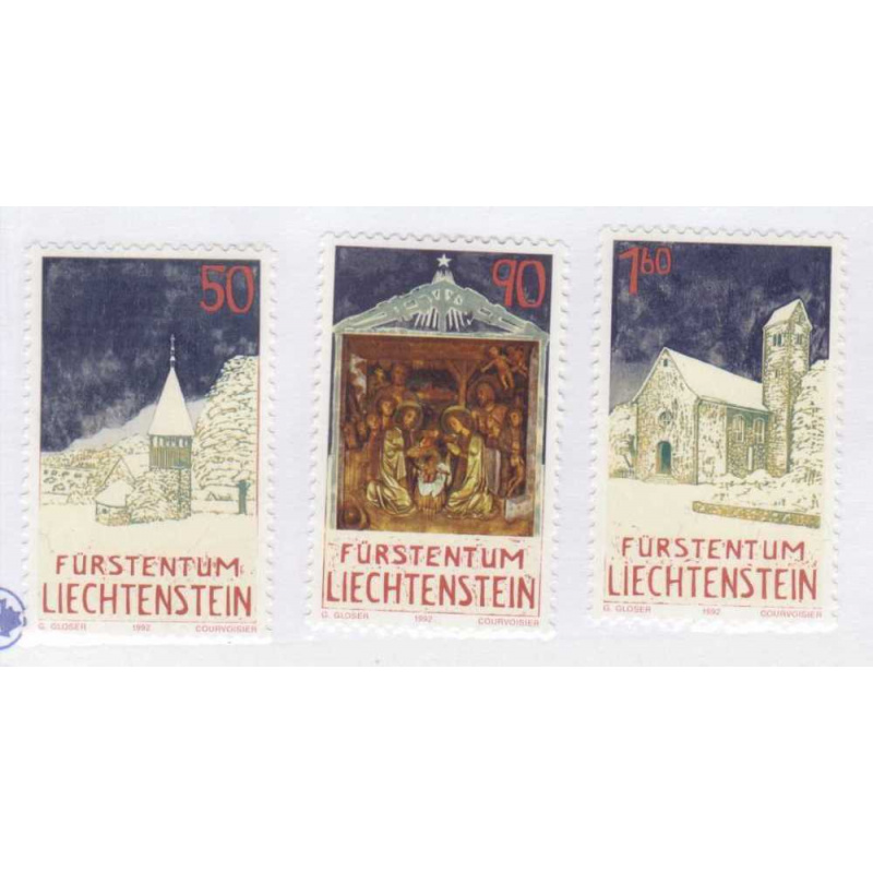 Liechtenstein #991-93