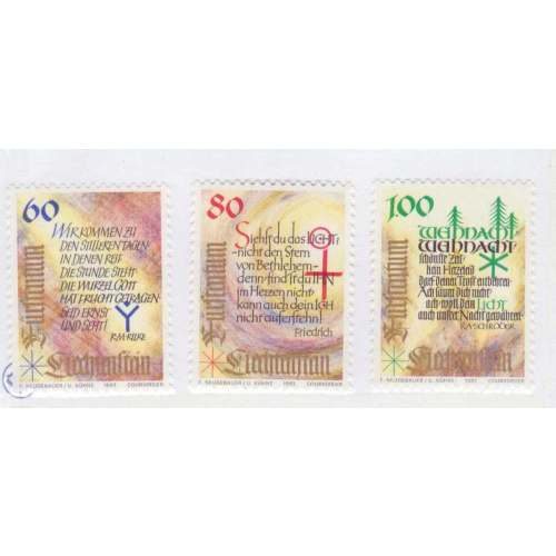 Liechtenstein #1013-15