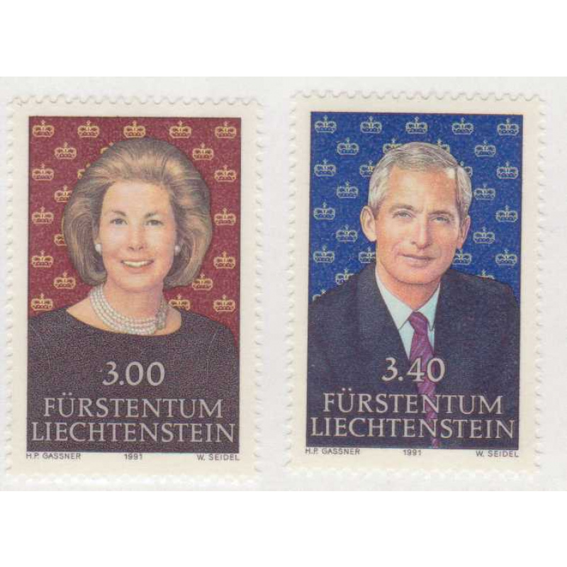 Liechtenstein #967-68