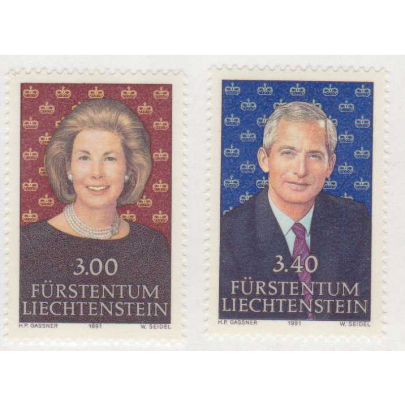 Liechtenstein #967-68