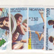 Nicaragua #1159-62,c1007-09