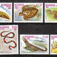 Nicaragua #1195-7,C1034-7