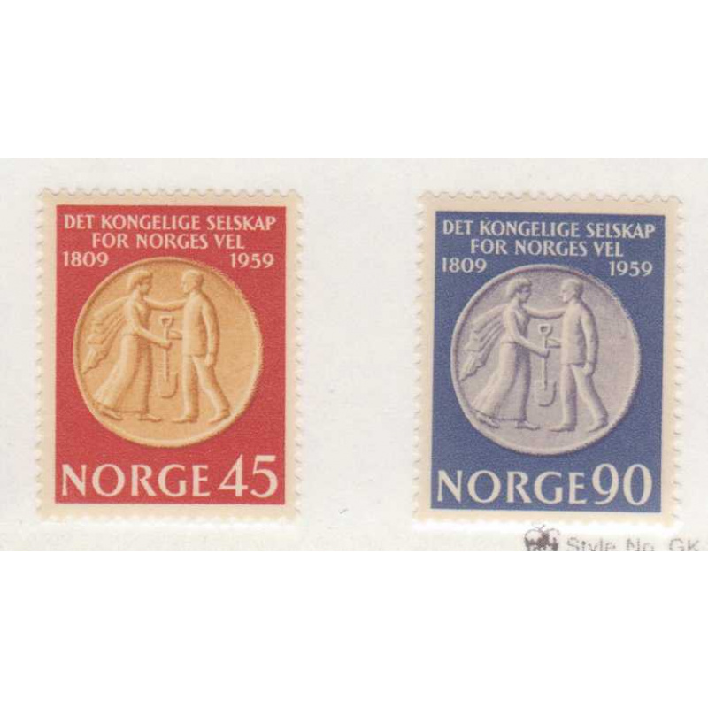 Norway #376-77