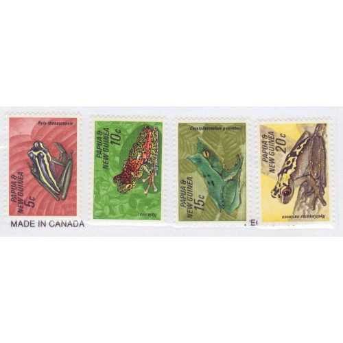 Papau New Guinea #257-60