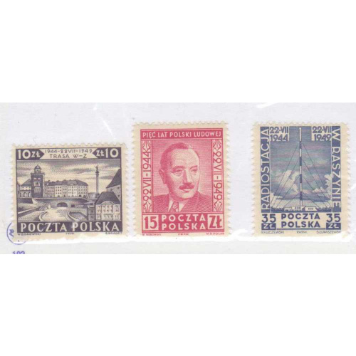Poland #454-56