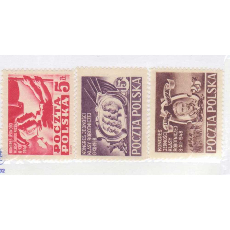 Poland #445-47