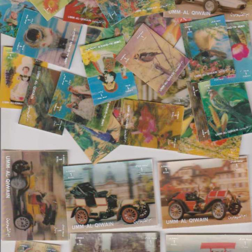 30 3D all different stamps