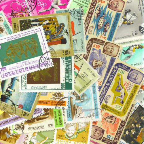 100 Aden & States All Diff.