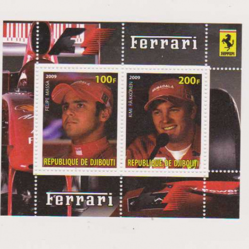 DJIBOUTI MNH S/S FERRARIS