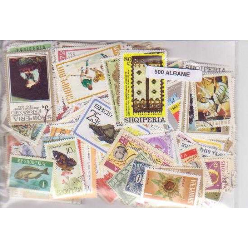 500 Albania All Different Stam