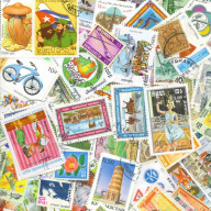 500 Asia All Different Stamps
