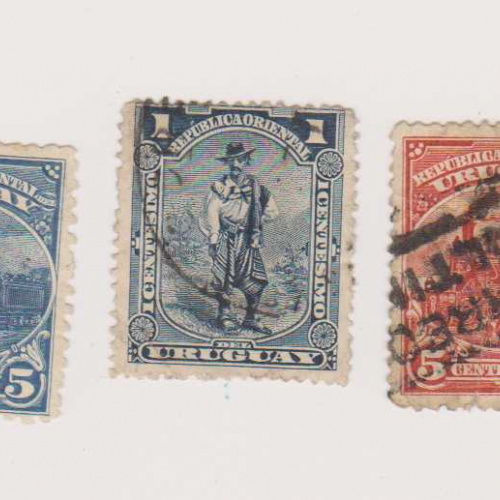 Uruguay #108+112+114