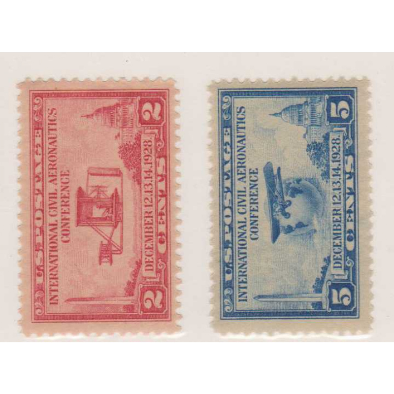 United States #649-50