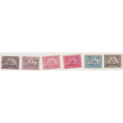 US #R162-64+66-67+71