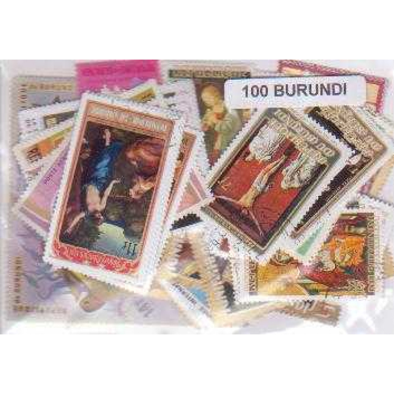 100 Burundi All Different Stam