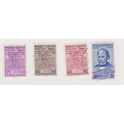 Venezuela #C578,585,586,584