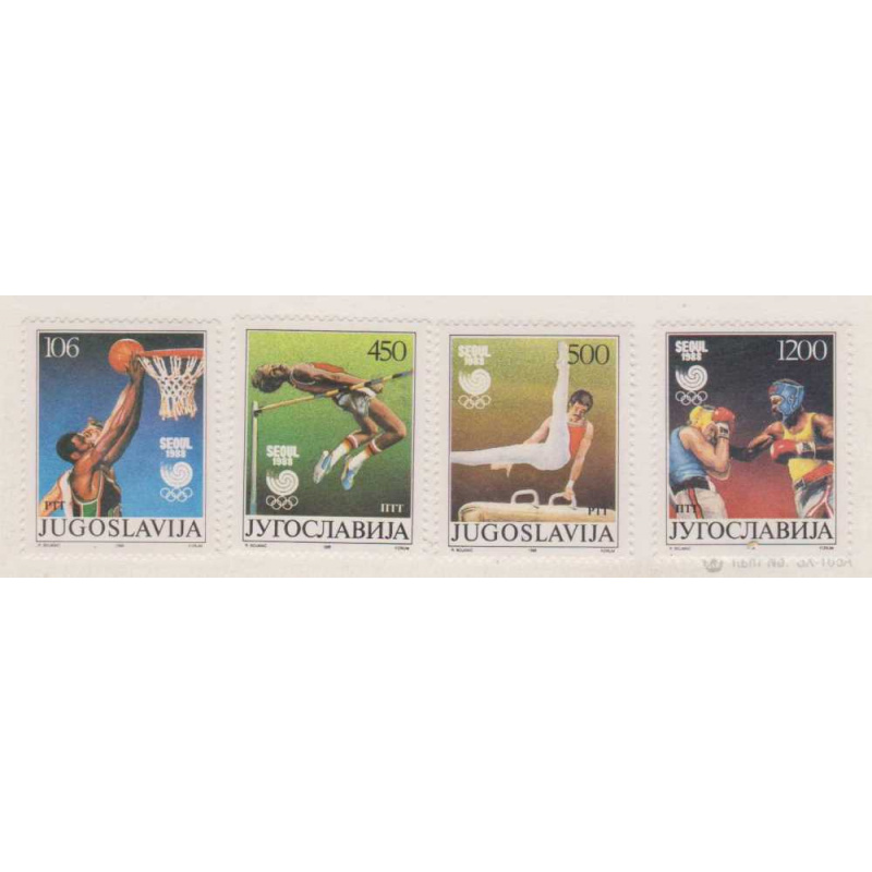 Yugoslavia #1887-90